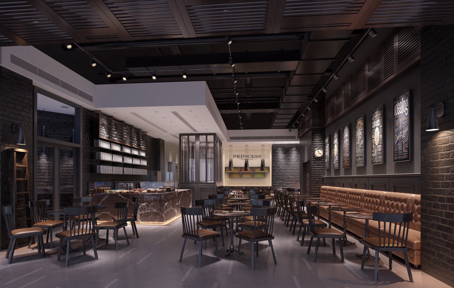 深圳皇庭广场柏乐坊餐厅品牌全案设计/卓美设计