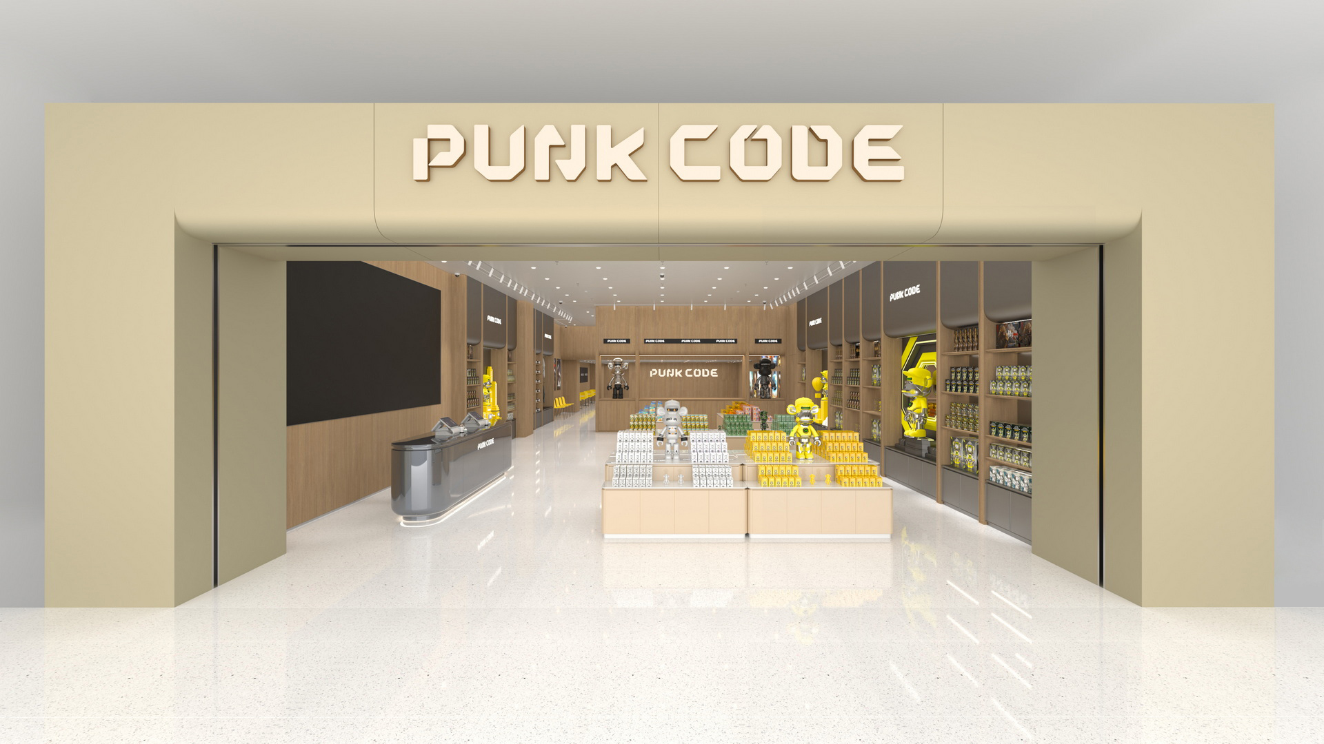 PUNK CODE朋克编码IP潮玩中心设计/卓美设计
