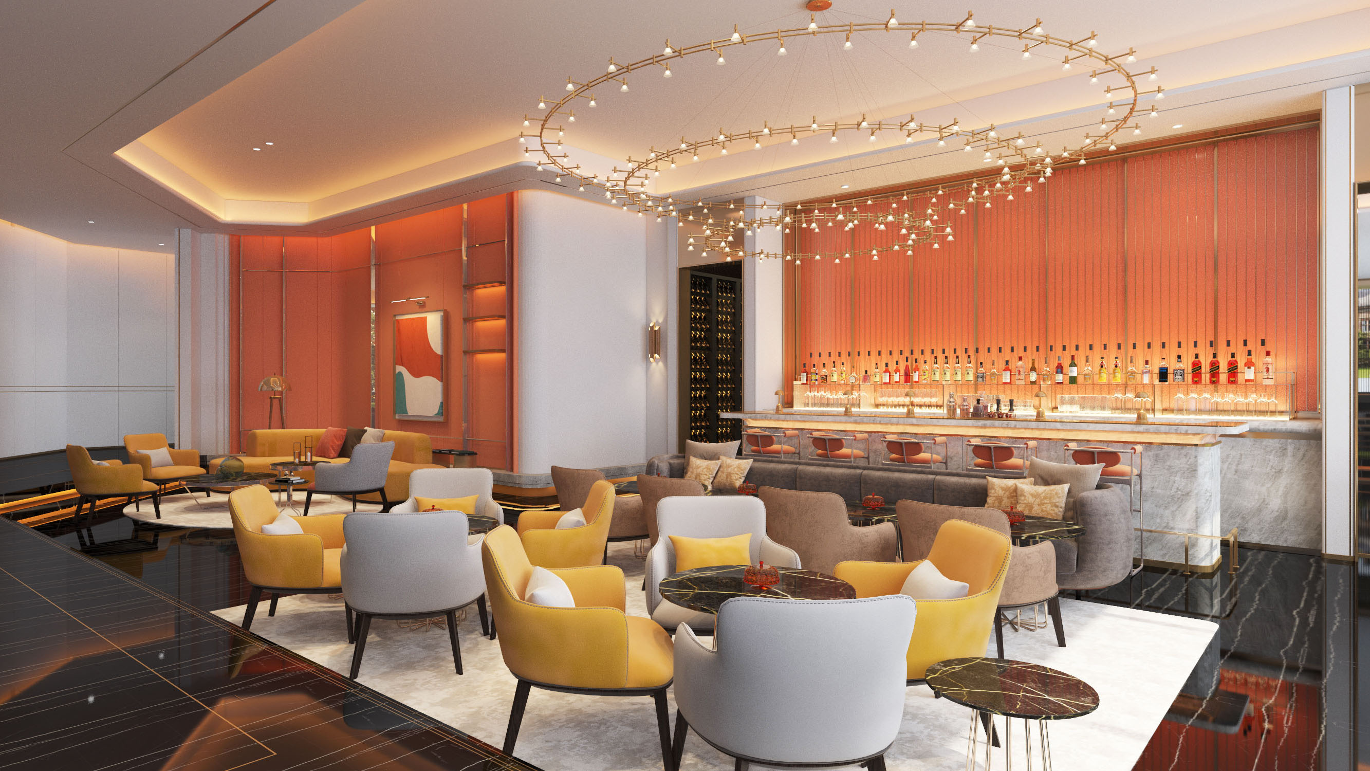 里亚·餐厅概念设计方案/卓美设计