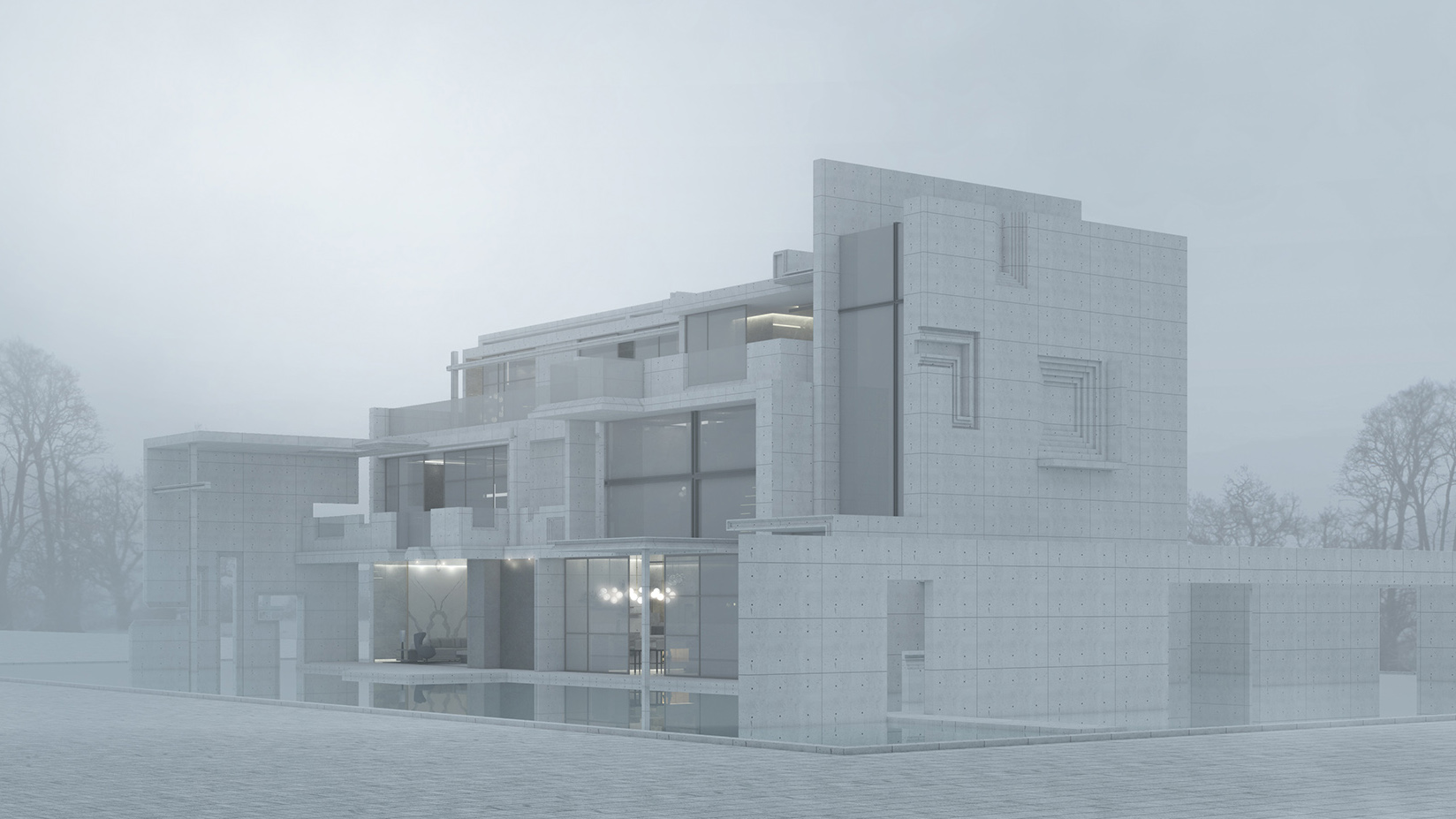 别墅建筑/卓美设计