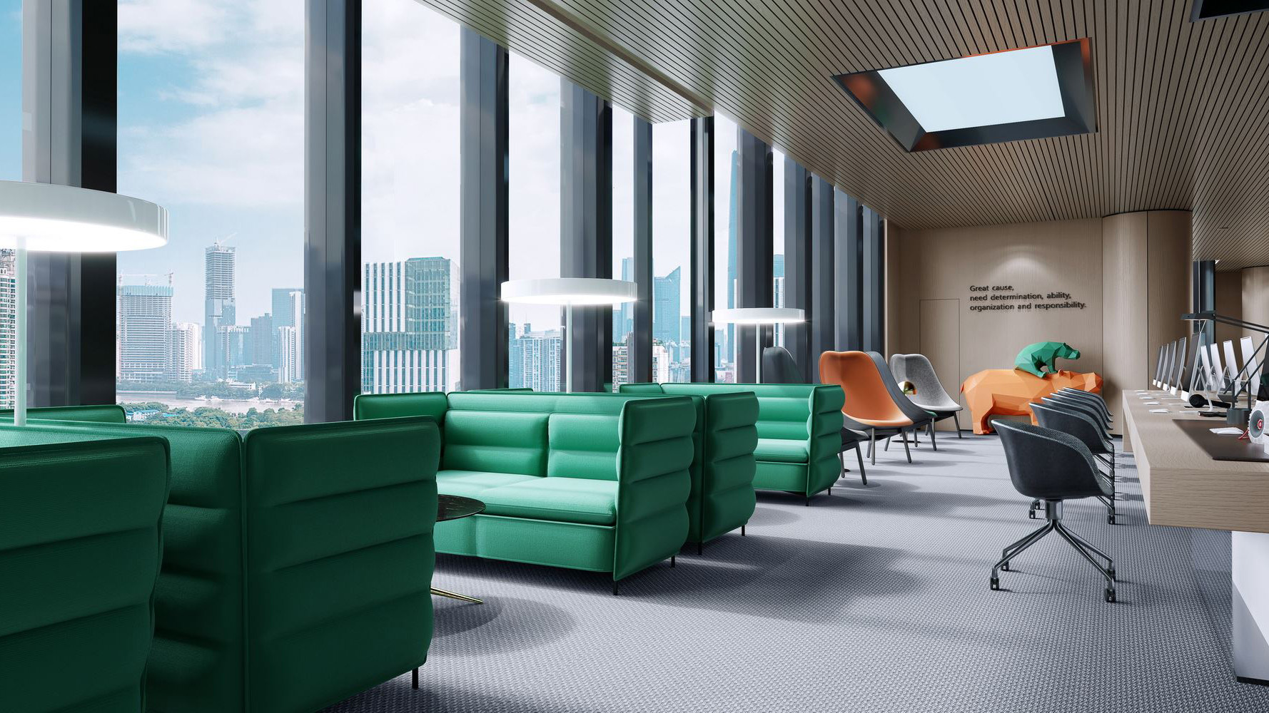 广州珠江新城智慧办公/卓美设计