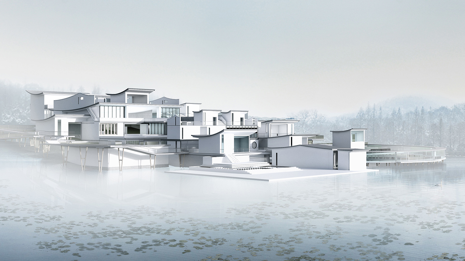 池州平天湖风景区民宿方案概念