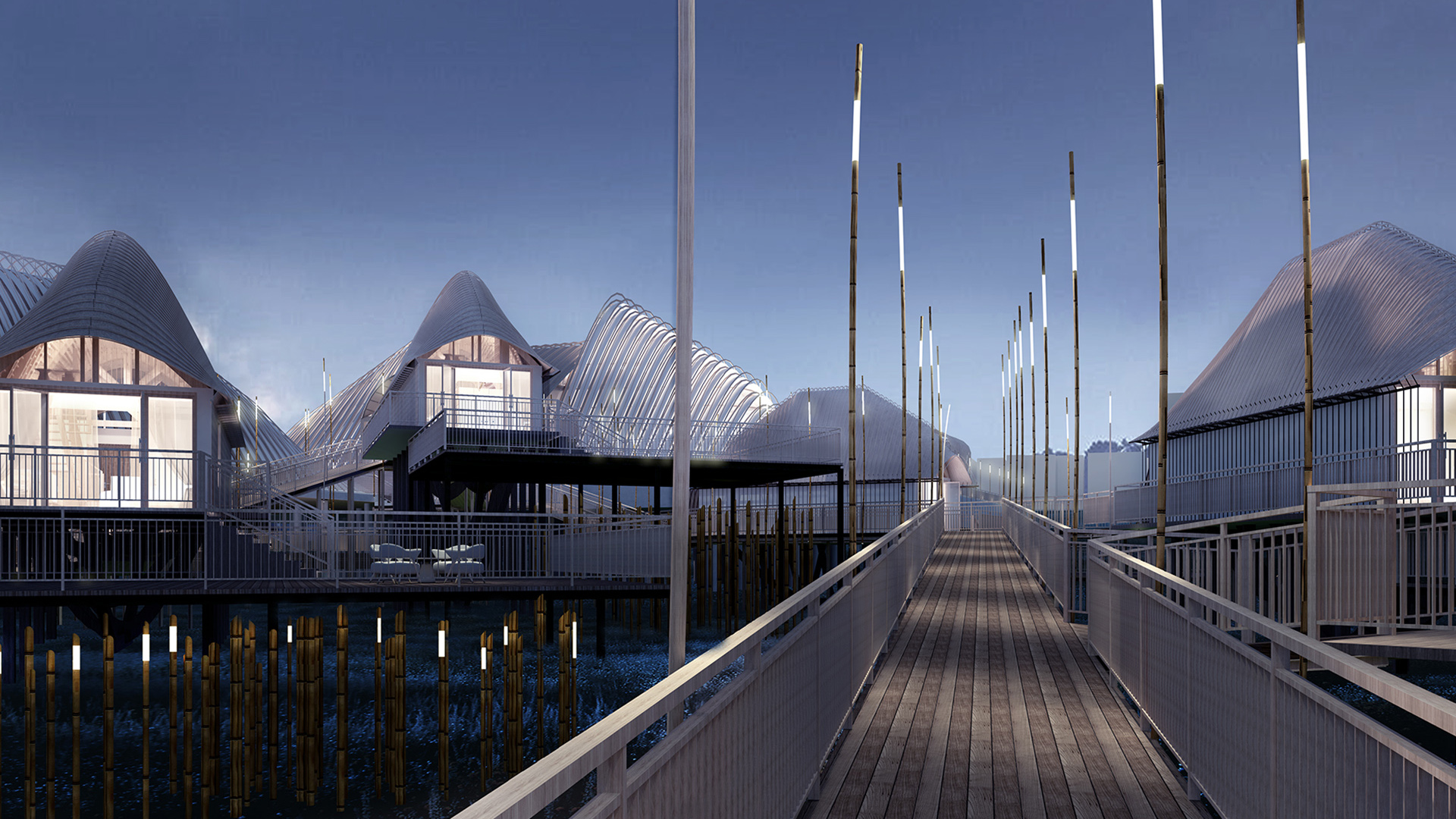 竹篱馆·砚洲岛旅游民宿规划/卓美设计