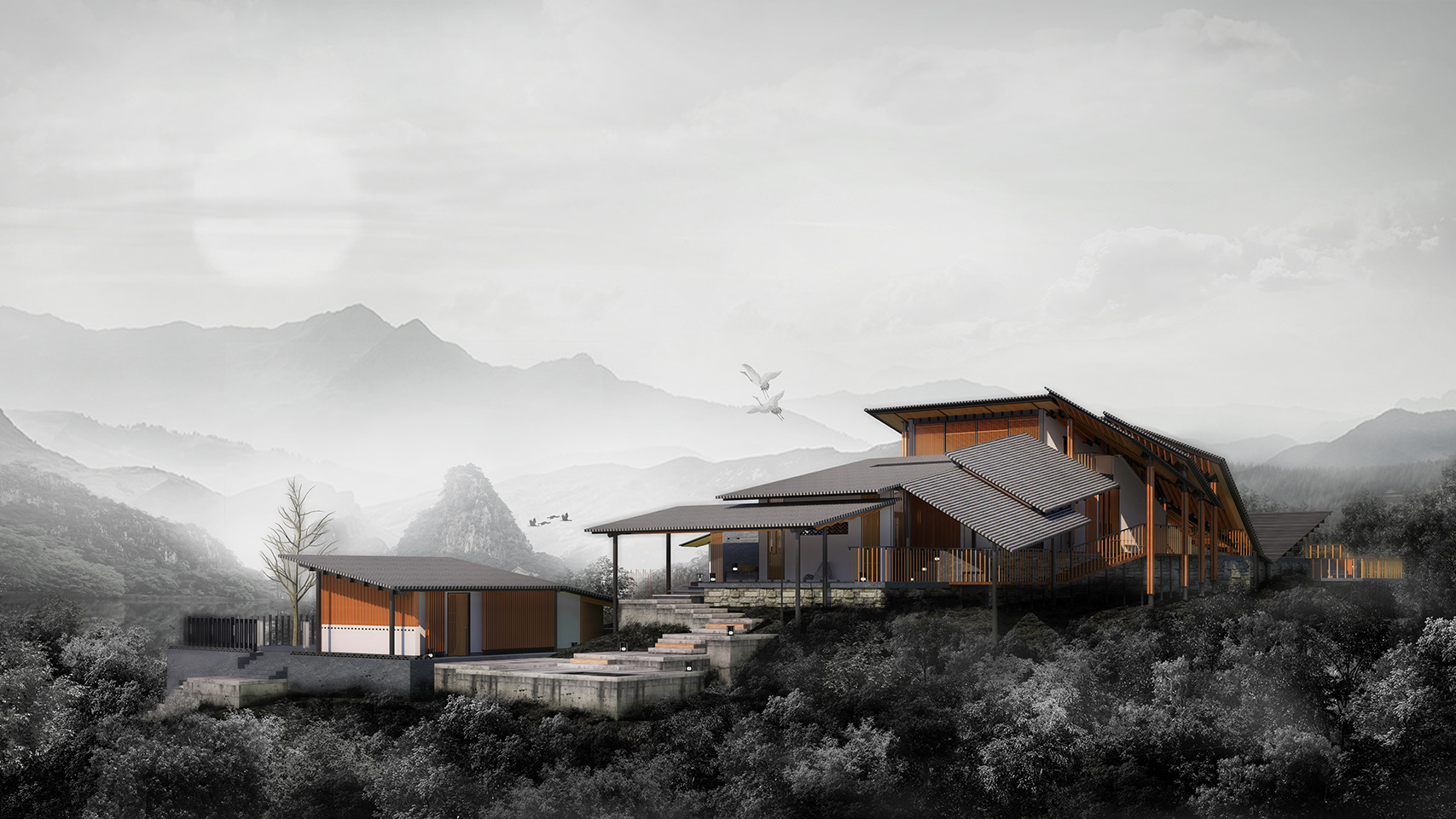 岩山房·艺水感官空间-岩前村2号地改造/卓美设计