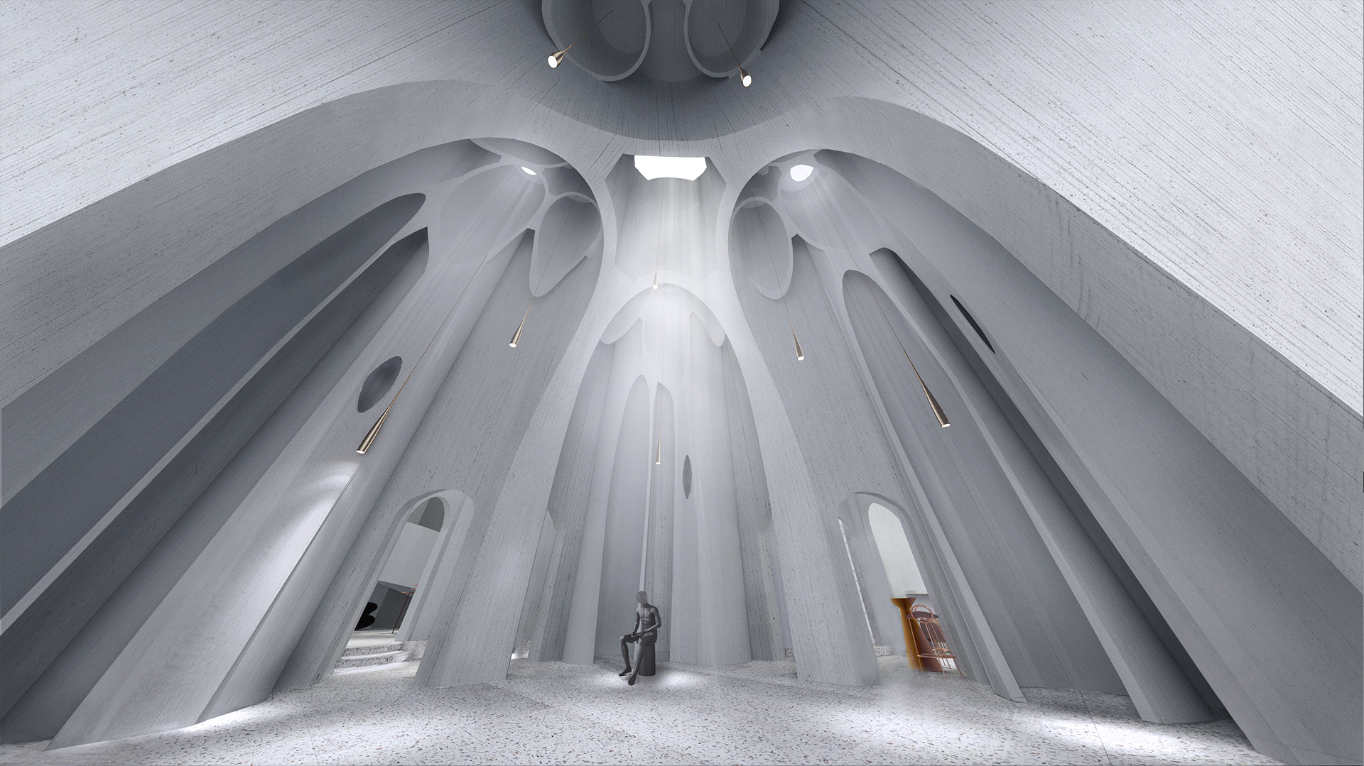 COS·服装品牌展示空间概念方案设计/卓美设计