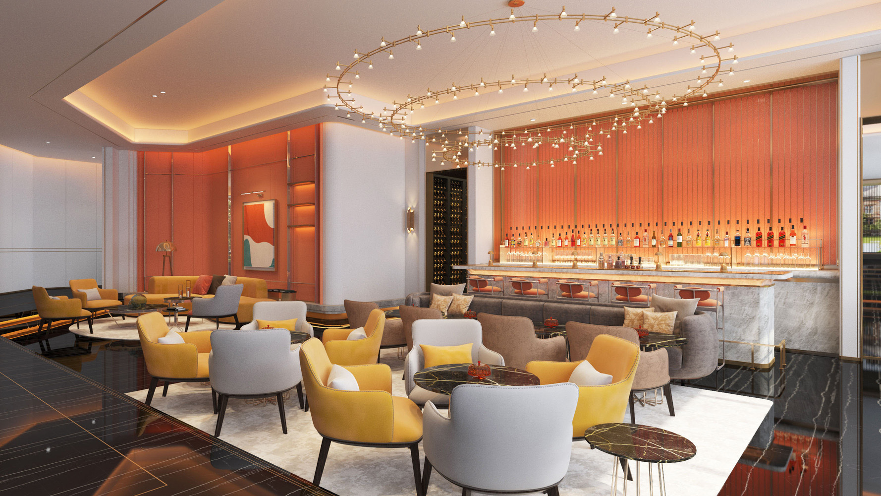 里亚·餐厅概念设计方案/卓美设计