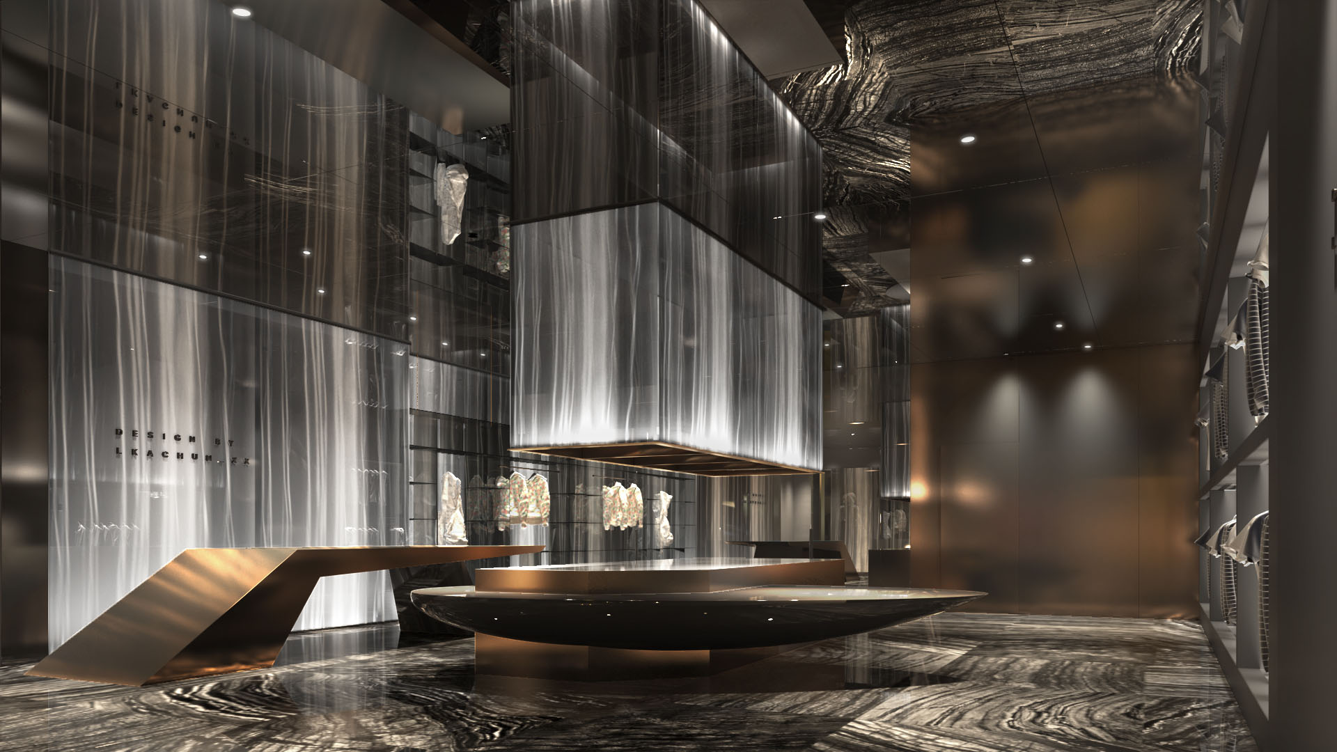 不息·潮牌服装专卖店设计方案/卓美设计