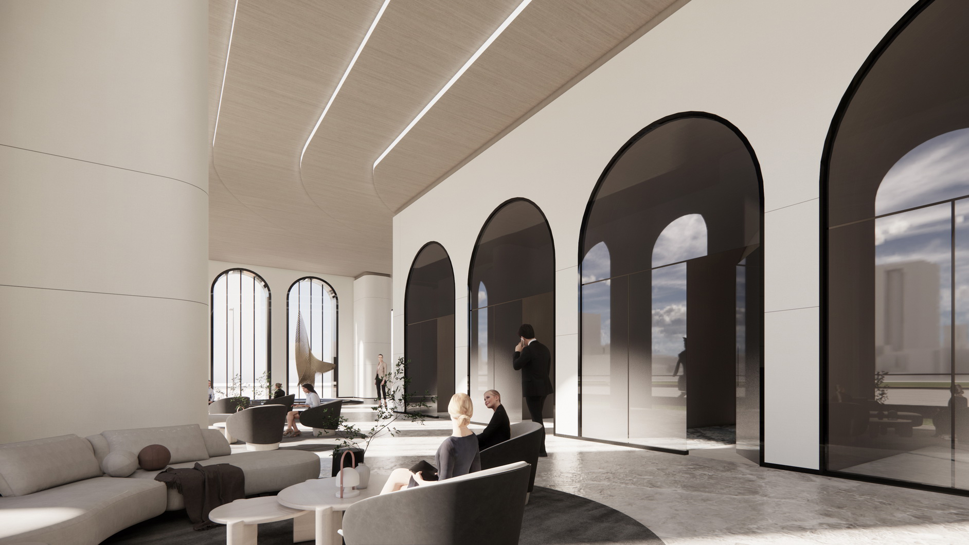 广州国际金融大堂中心/卓美设计