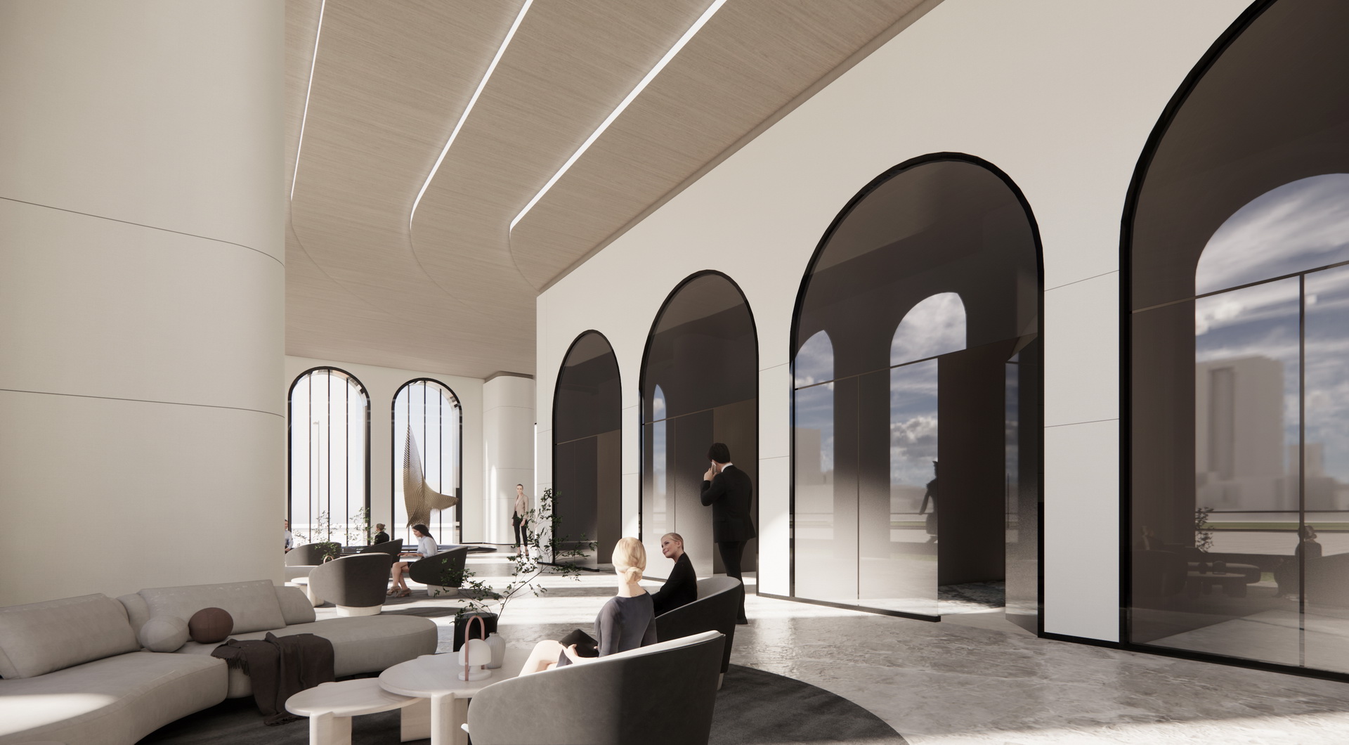 广州国际金融大堂中心/卓美设计