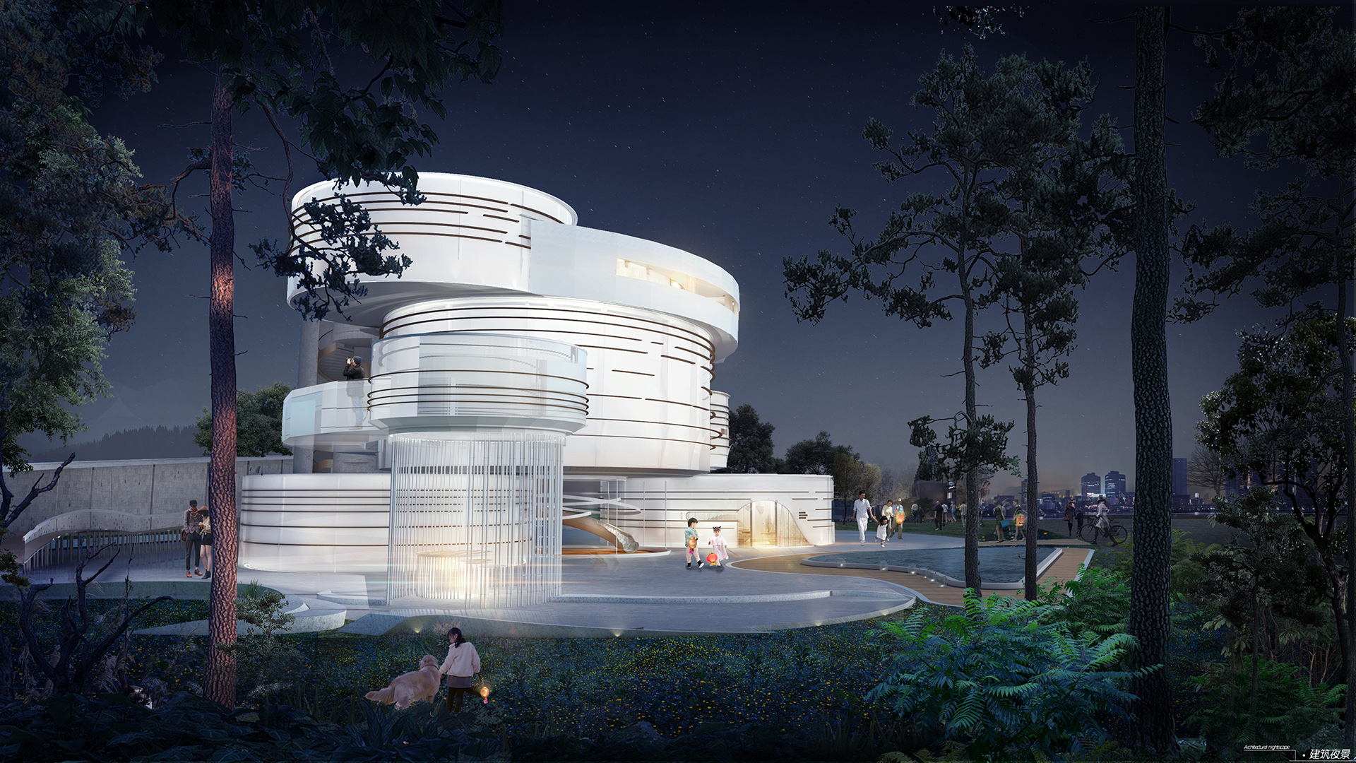 灯韵忆随·南砂村村民活动中心概念设计/卓美设计